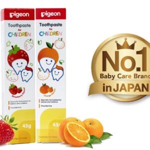 Pigeon Children Toothpaste, Orange / Strawberry - 45G