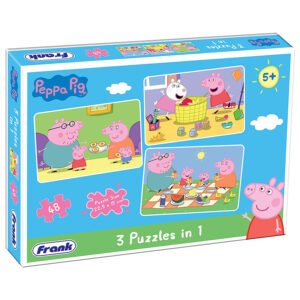 Frank - 60407 Peppa Pig Puzzle (3 x 48 Pcs)