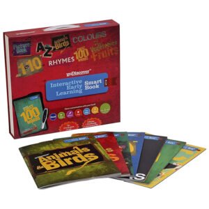 Go Discover Interactive Early Learning Smart Book, Multi Color