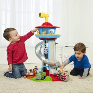 Paw Patrol - My Size Lookout Tower with Exclusive Vehicle, Rotating Periscope and Lights and Sounds