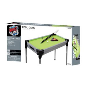 Playwell Innov8 tabletop pool game table with cues and balls
