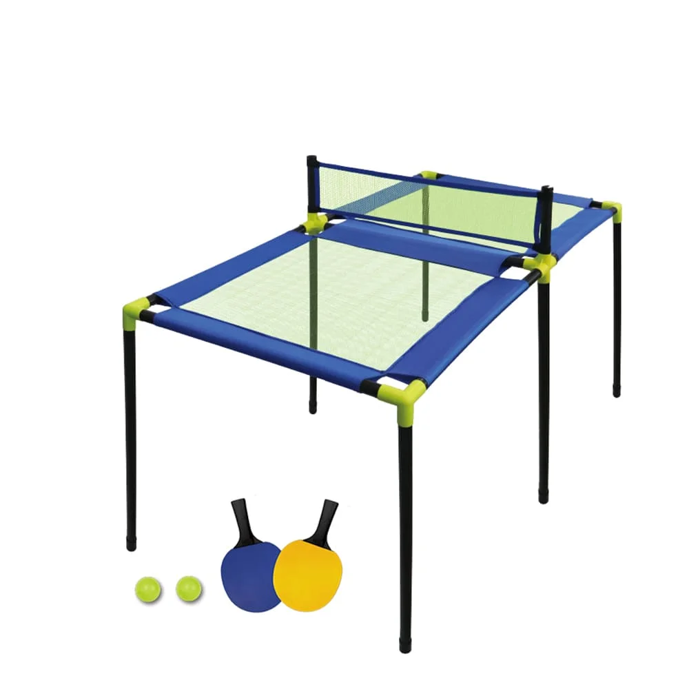 Playwell Innov8 Rebound Pong Table, Indoor/Outdoor Game Set with 2 Paddles and 2 Balls