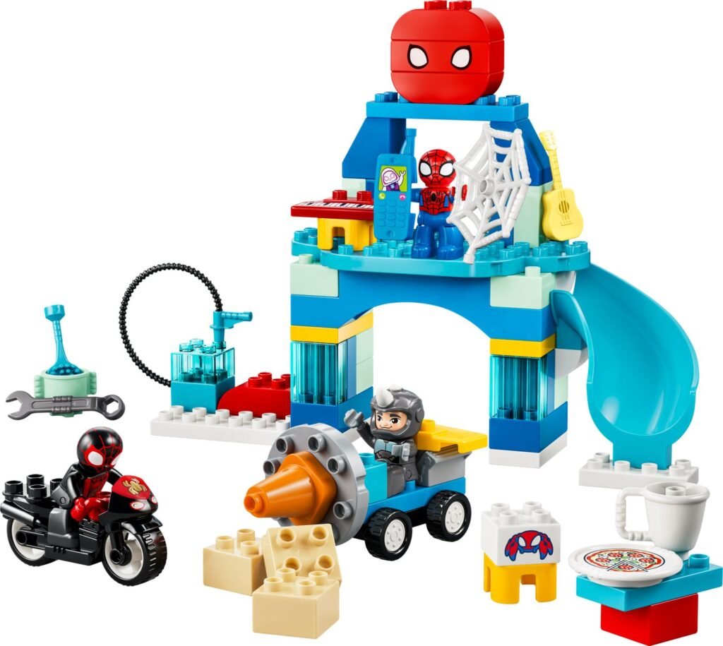 LEGO DUPLO Marvel Team Spidey Webquarters 10464 | 65 Pieces, Ages 2+